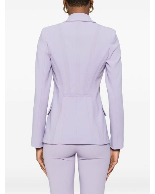 Elisabetta Franchi Purple Jacket