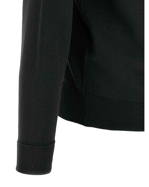 John Smedley Black Bobby Hand Bag for men