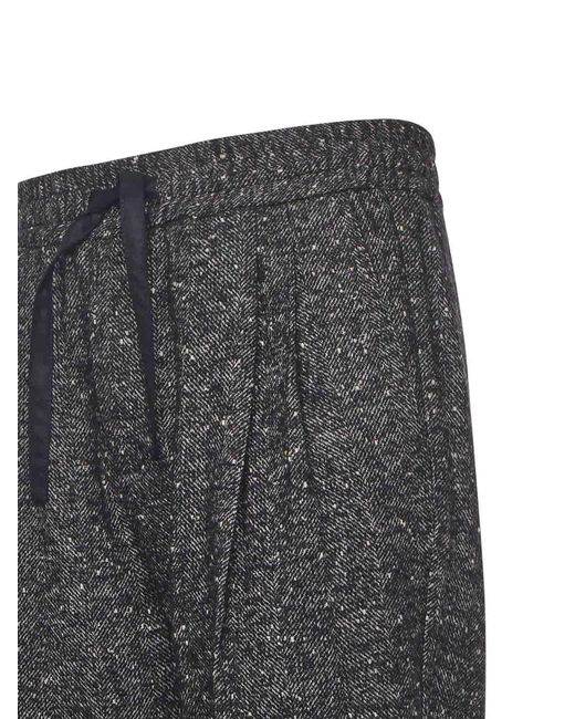 Dolce & Gabbana Gray Jogging Pants for men