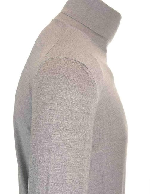 Mauro Ottaviani Gray Wool Turtleneck Wish for men
