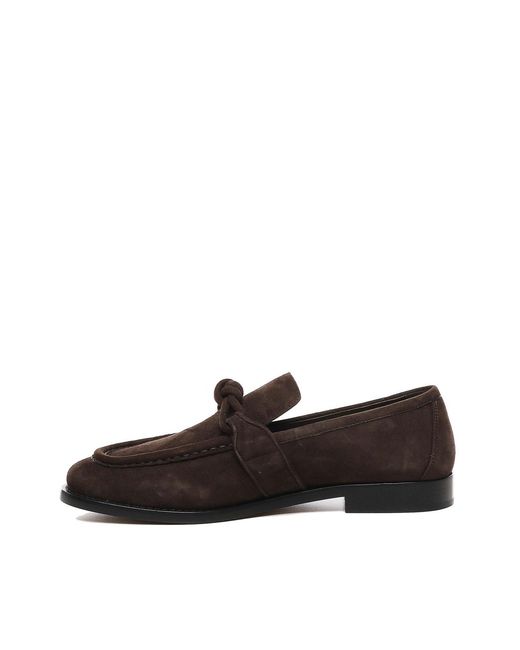 Bottega Veneta Black Astaire Moccasin for men
