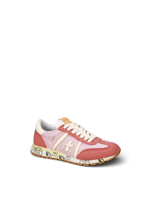 Premiata Pink Sneakers