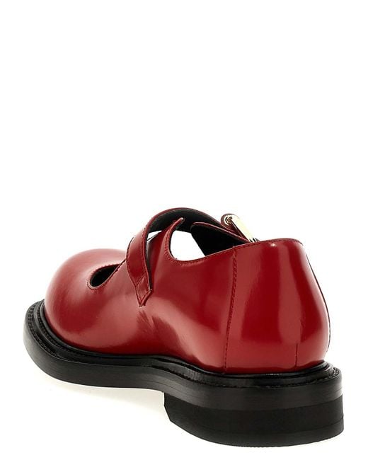 Moschino Red Mary Jane