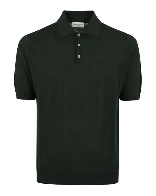 Ballantyne Green Polo Neck Pullover for men