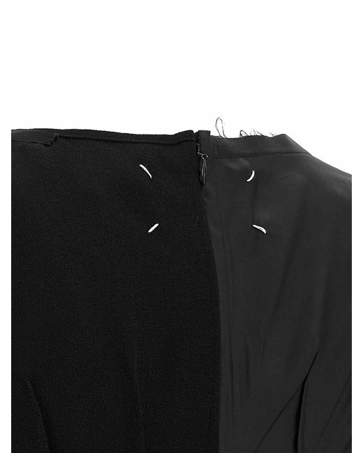 Maison Margiela Black Panel Dress