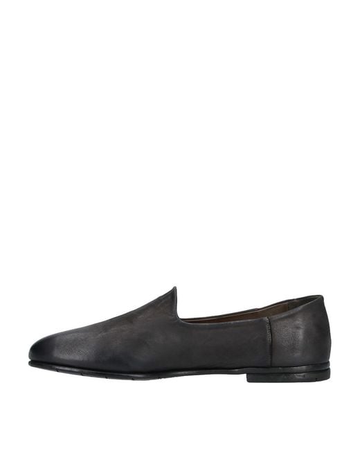 Premiata Gray Leather Moccasins for men