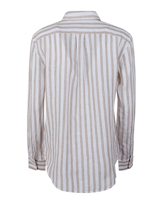Polo Ralph Lauren White Striped Shirt