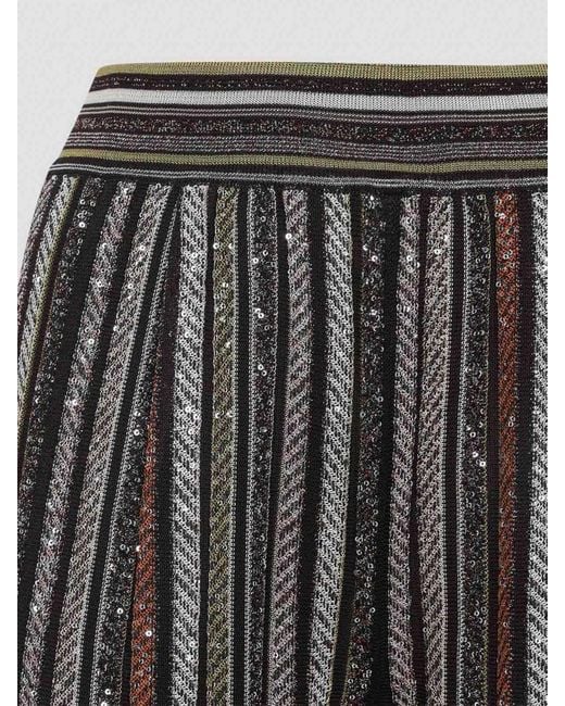 Missoni Gray Viscose Pants