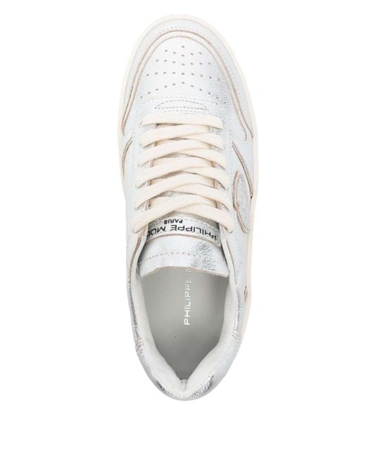Philippe Model White Sneakers