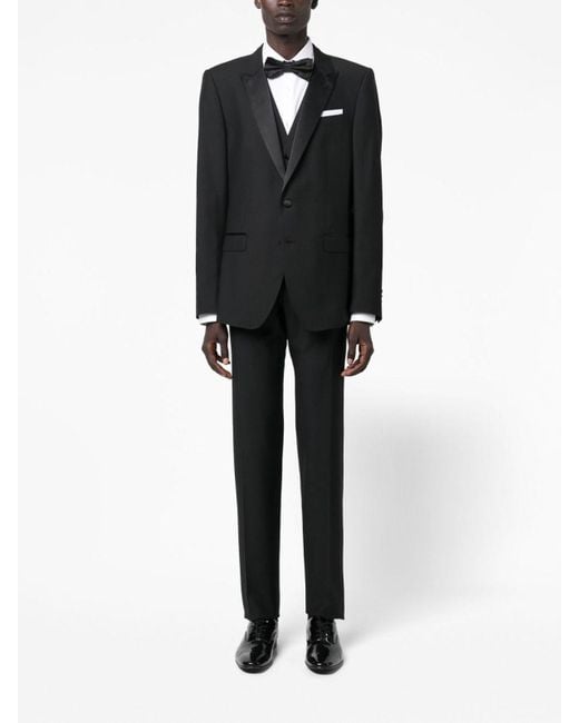 Dolce & Gabbana Black 3 Piece Suit for men