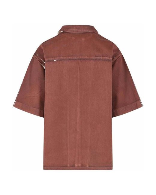 Marni Red Cotton Shirt for men