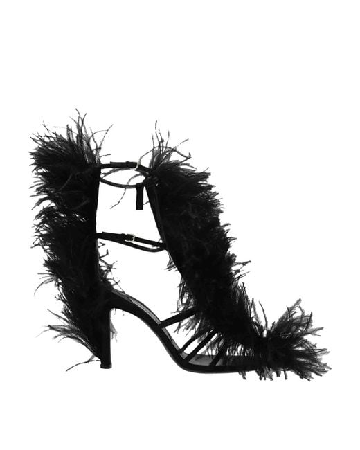 Sergio Rossi Black Sandals By James Rossi X Area