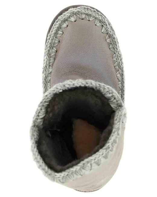Mou Gray Eskimo 24 Ankle Boots