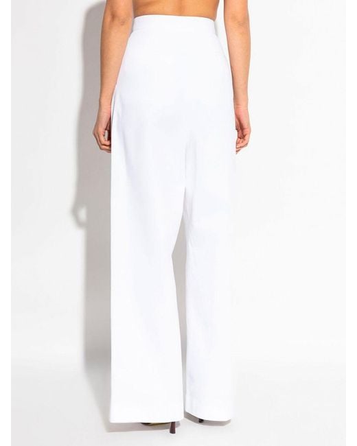 Givenchy White Tailored Trousers
