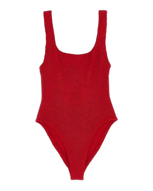 Hunza G Red Swimsuits