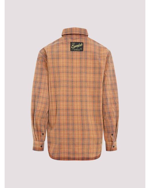 Egonlab Brown Over Shirt for men