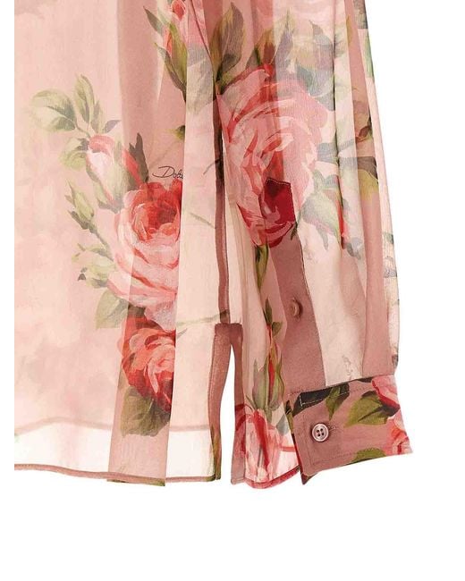 Dolce & Gabbana Pink Shirts