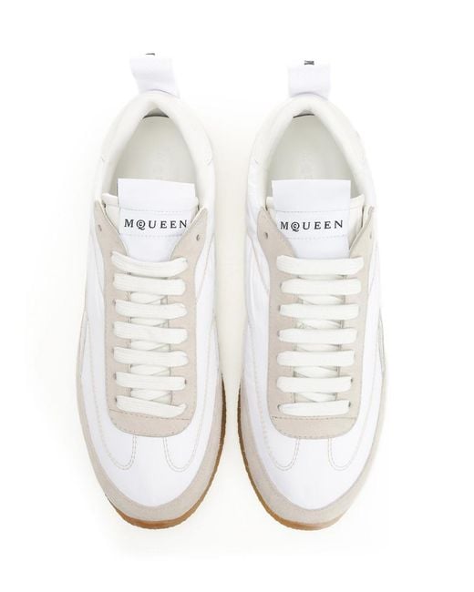 McQueen White Ec1 Sneaker for men