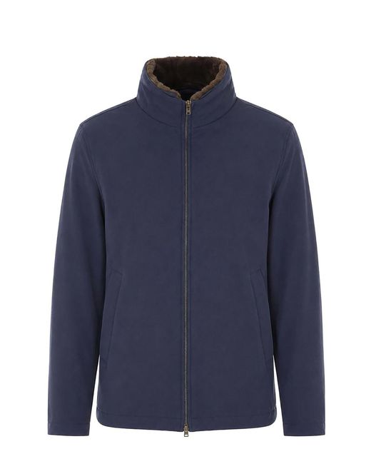 Herno Blue Heavy Jacket