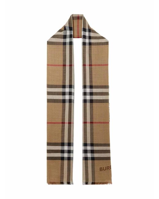 Burberry Brown Scarf for men