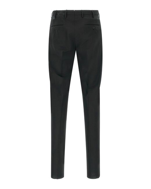 Incotex Black Modello 35 Pants for men