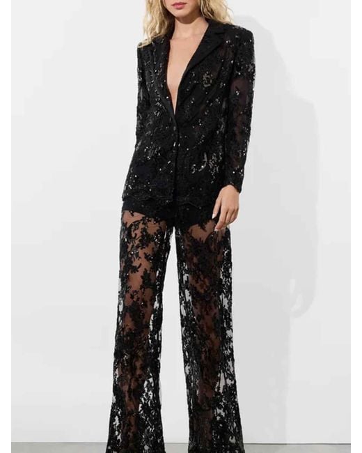 Alice + Olivia Black Alice + Olivia Judith Blazer