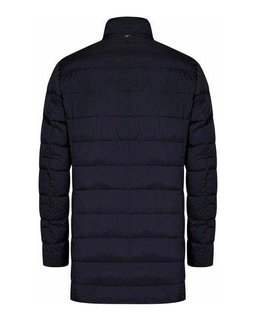 Herno Blue Padded Coat for men