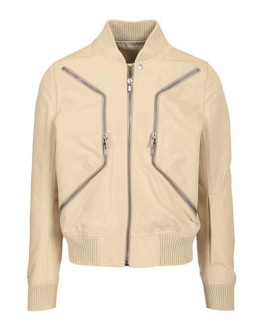 Rick Owens Natural Heizer Flight Jacket for men