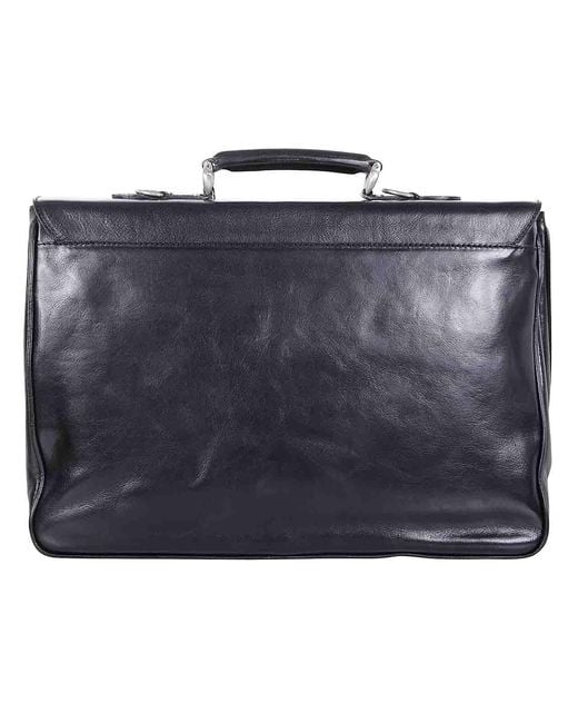 SAIT Black Briefcase for men