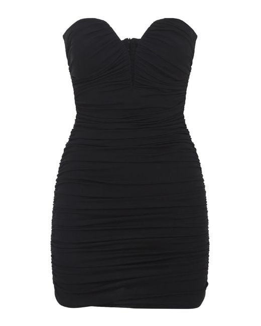 Elisabetta Franchi Black Mini Dress