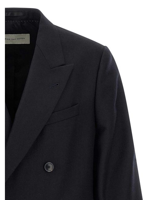Dries Van Noten Blue Buforden Blazer for men