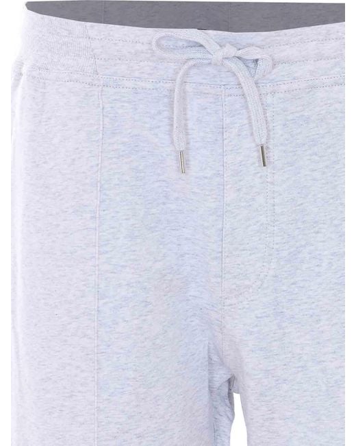 Brunello Cucinelli Blue Track Pants for men