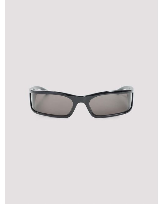 Balenciaga Metallic Sunset Rectangle Sunglasses
