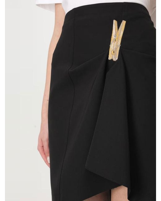 Moschino Black Gonna Cady