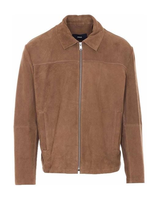 Arma Brown Hardin Jacket for men