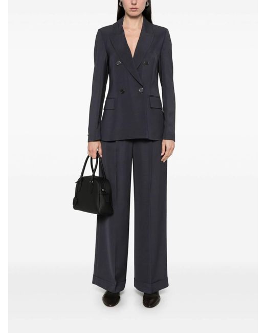 Peserico Blue Palazzo Pants