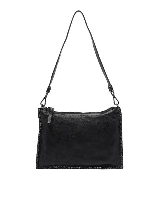 Campomaggi Black Eva Crossbody Bag