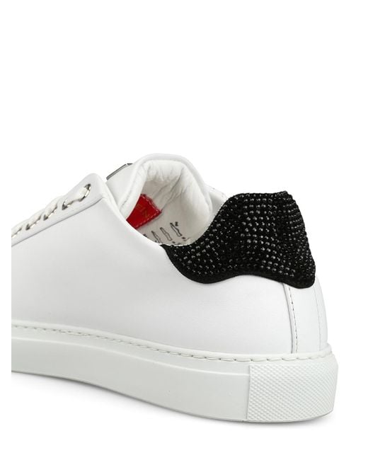 Philipp Plein White Lo-Top Original And Sneakers
