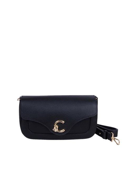 Coccinelle Blue Shoulder Bag C-Me Medium