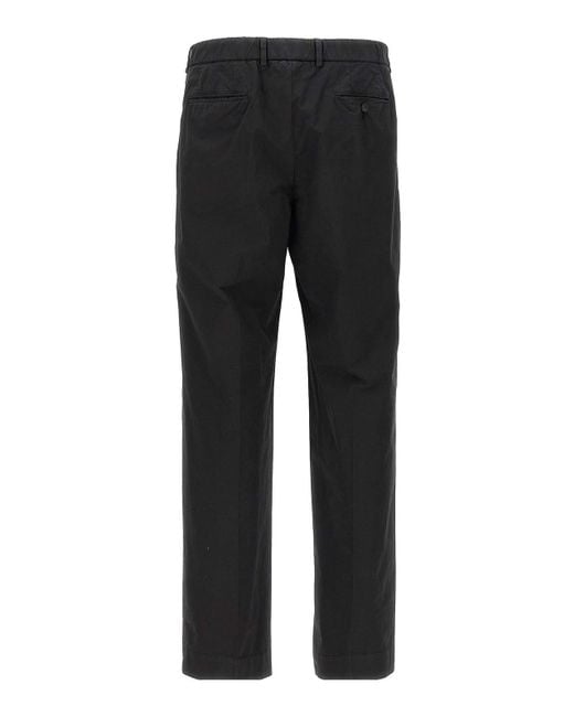 Cellar Door Black Nuv Pants for men