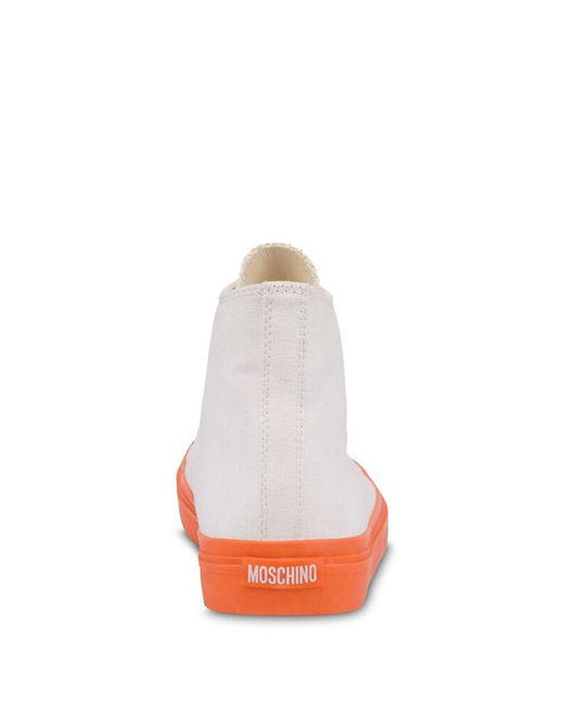 Moschino White Sneaker for men