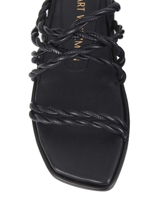 Stuart Weitzman Metallic Calypso Sandals