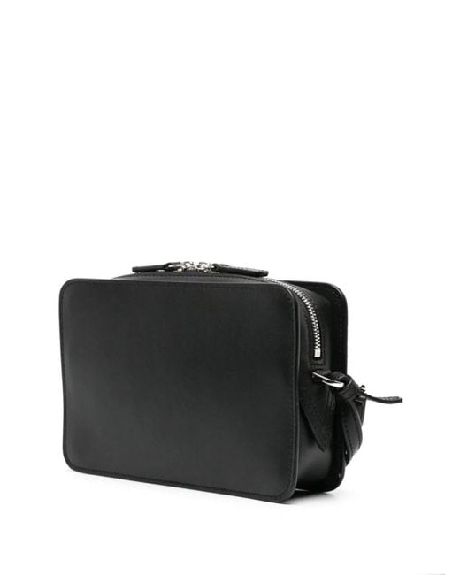 Versace Black Camera Bag Calf for men