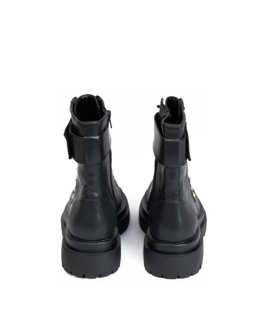 Just Cavalli Black Bourne Logo Boot