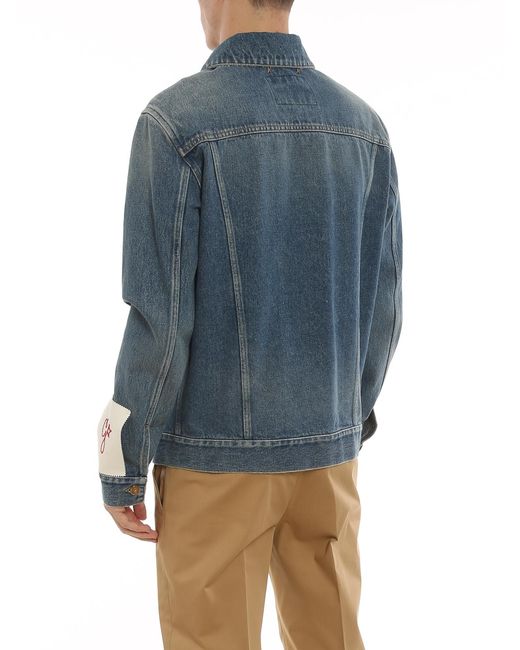 Golden Goose Deluxe Brand Blue Jeans Jacket for men