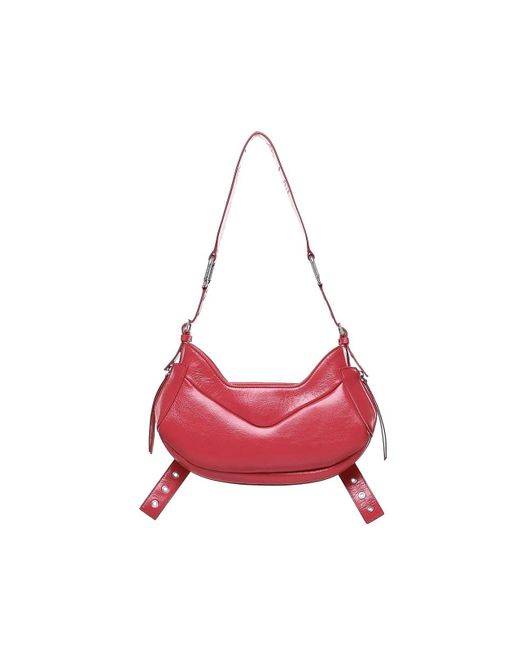 BIASIA Red Shoulder Bag