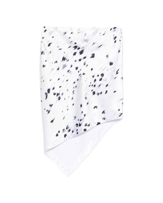 IRO White Voltera Midi Skirt