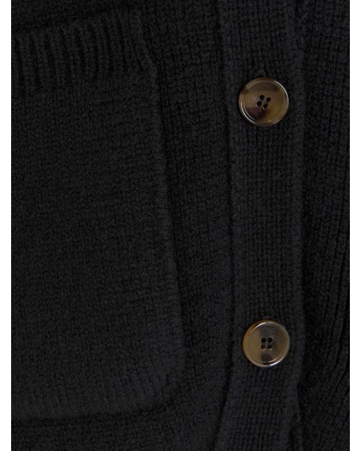 Khaite Black Cardigan