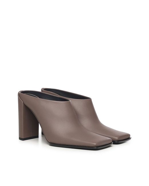 Alaïa Gray Sandals Calfskin