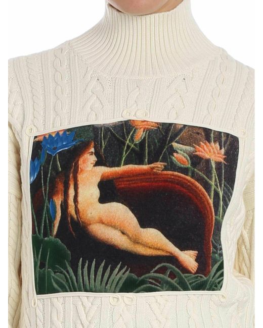 KENZO White Color Sweater Collaboration Memento 3